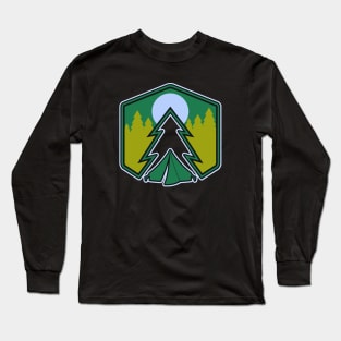 Outdoor Adventure Camping Shirt Design Long Sleeve T-Shirt